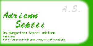 adrienn septei business card
